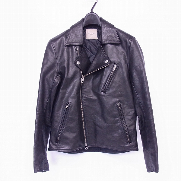 実際に弊社で買取させて頂いたVALLIS by FACTOTUM/ヴァリスバイファクトタム レザー ダブル ライダース/ジャケット/46