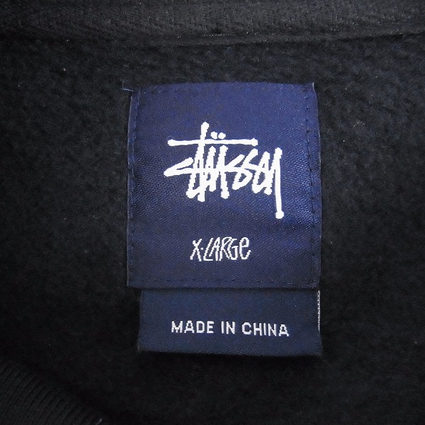 STUSSY/ステューシー 8ボール スウェットスタジャン ブルゾン XLの買取