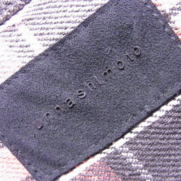 実際に弊社で買取させて頂いたjunhashimoto/ジュンハシモト チェック シャツ/5の画像 2枚目