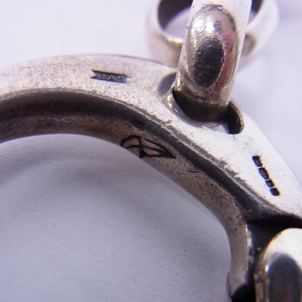 実際に弊社で買取させて頂いた【ギャランティ有】CRAZY PIG/クレイジーピッグ HAND CUFF ORIGINAL/ラージハンドカフリンクブレスレット #878の画像 2枚目