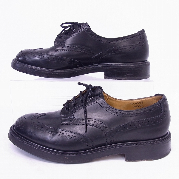 実際に弊社で買取させて頂いたTricker's/トリッカーズ Bourton/バートン カントリー ドレス シューズ ウイングチップ M5633/9の画像 3枚目