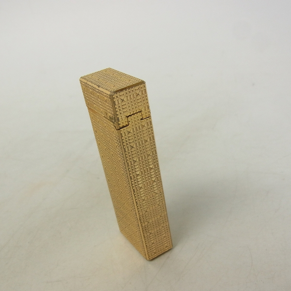 実際に弊社で買取させて頂いたdunhill/ダンヒル ローラガスライター ゴールド　の画像 2枚目