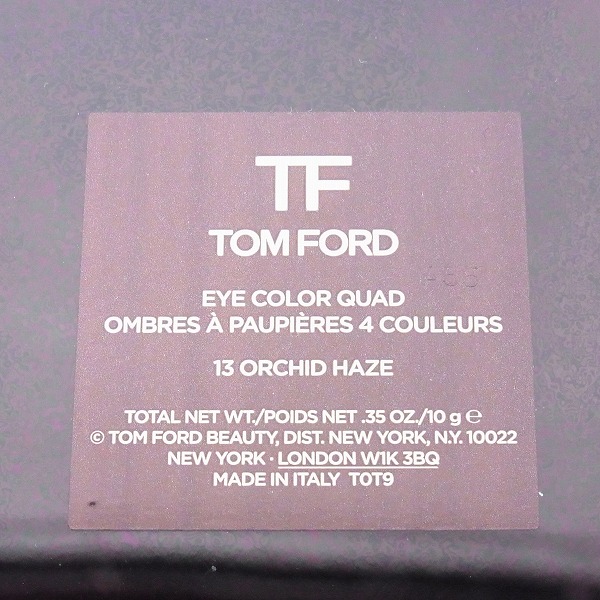 実際に弊社で買取させて頂いたTOM FORD/トムフォード アイカラー クォード 13 オーキッド ヘイズ アイシャドウ/10gの画像 2枚目