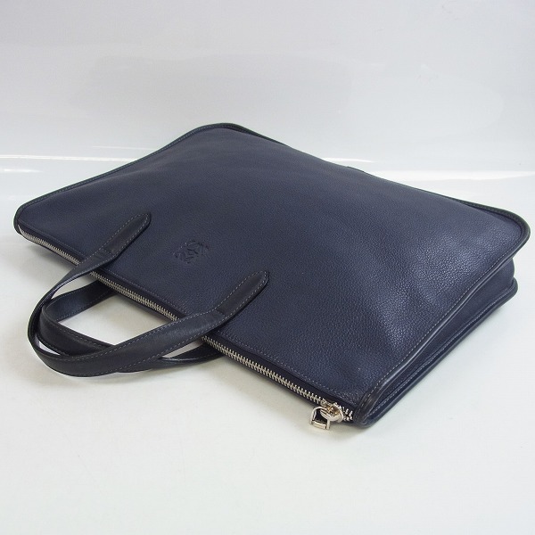 実際に弊社で買取させて頂いたLOEWE/ロエベ スペイン製 レザー ビジネスバッグ/ブリーフケース/トートバッグの画像 2枚目
