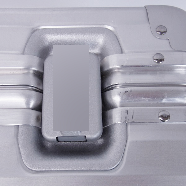 実際に弊社で買取させて頂いたRIMOWA/リモワ トパーズ パイロット 2輪 縦型 トローリー/スーツケース 950.51/42Lの画像 4枚目