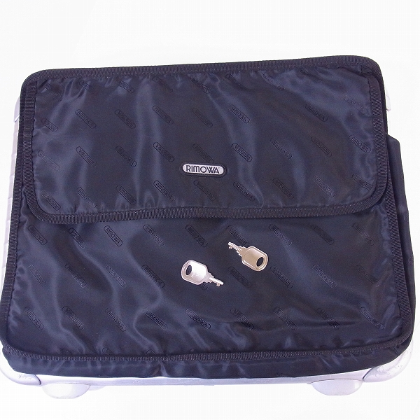 実際に弊社で買取させて頂いたRIMOWA/リモワ TOPAZ/トパーズ ATTACHE/アタッシュ ノートブックS 9L 909.08の画像 8枚目