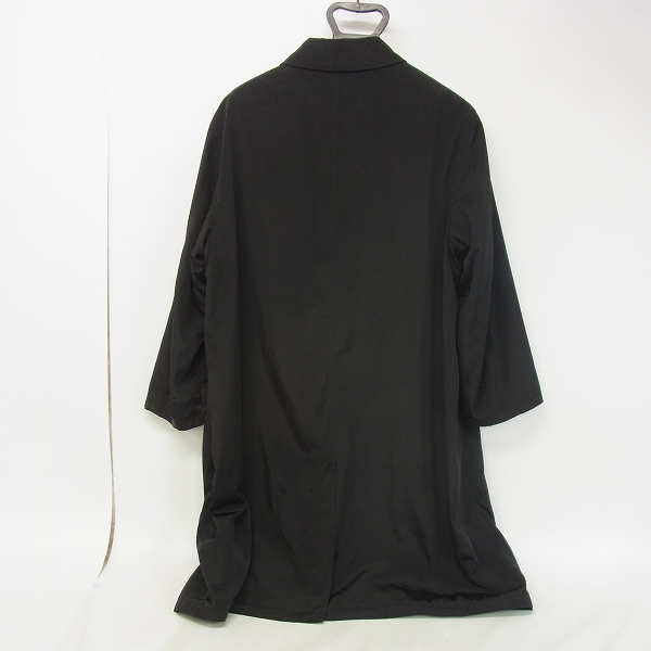 実際に弊社で買取させて頂いたGIORGIO ARMANI/ジョルジオアルマーニ チェスターコート ブラック/54の画像 1枚目