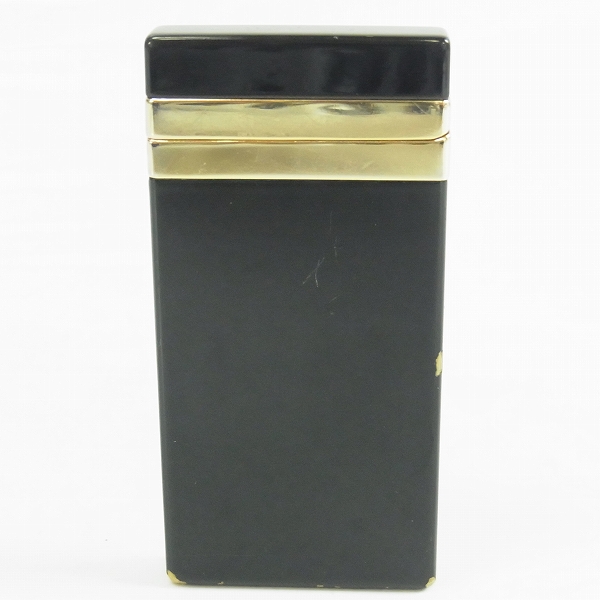 実際に弊社で買取させて頂いたGIVENCY/ジバンシィ フリントガスライター ブラック×ゴールドの画像 1枚目