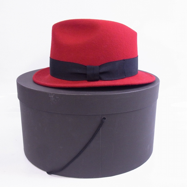 実際に弊社で買取させて頂いたCA4LA/カシラ  ウール 中折れ ハット/帽子の画像 9枚目