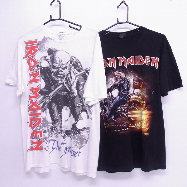 実際に弊社で買取させて頂いたIRON MAIDEN/アイアンメイデン The Trooper等 バンドTシャツ 2点セット