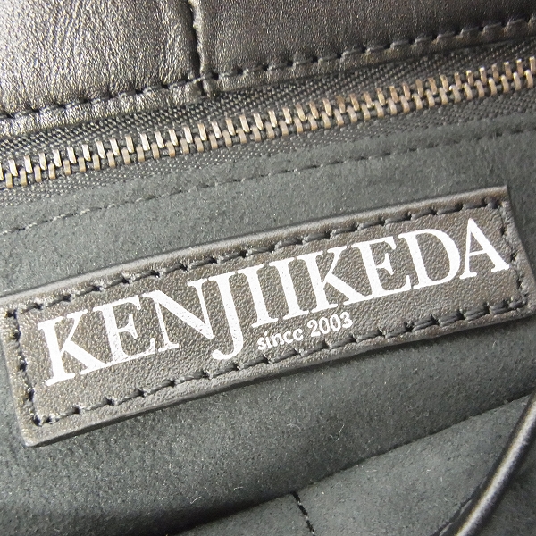 実際に弊社で買取させて頂いた【未使用】KENJIIKEDA/ケンジイケダ 2way キルティングナイロンバッグ/C3347の画像 4枚目