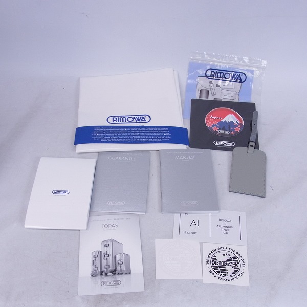 実際に弊社で買取させて頂いたRIMOWA/リモワ TOPAZ/トパーズ キャリーバッグ/スーツケース TSAロック 2輪 923.52/32L の画像 7枚目