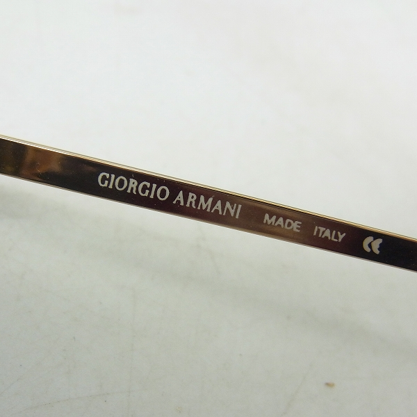 実際に弊社で買取させて頂いたGIORGIO ARMANI/ジョルジオアルマーニ オクタゴン サングラスの画像 3枚目