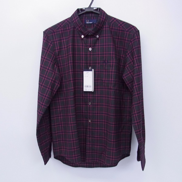 実際に弊社で買取させて頂いた【未使用】FRED PERRY/フレッドペリー T/W Tartan SHIRT F4488/29/S