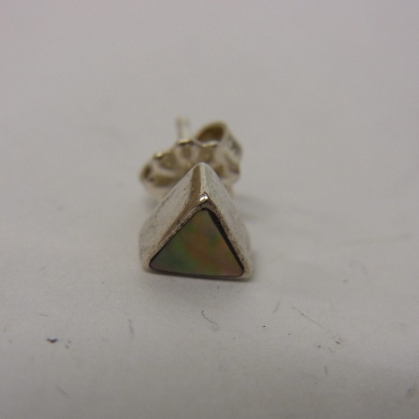 実際に弊社で買取させて頂いた【ギャラ】STANLEYGUESS/スタンリーゲス ピアス トライアングルゴールデンシェル SG-302の画像 1枚目