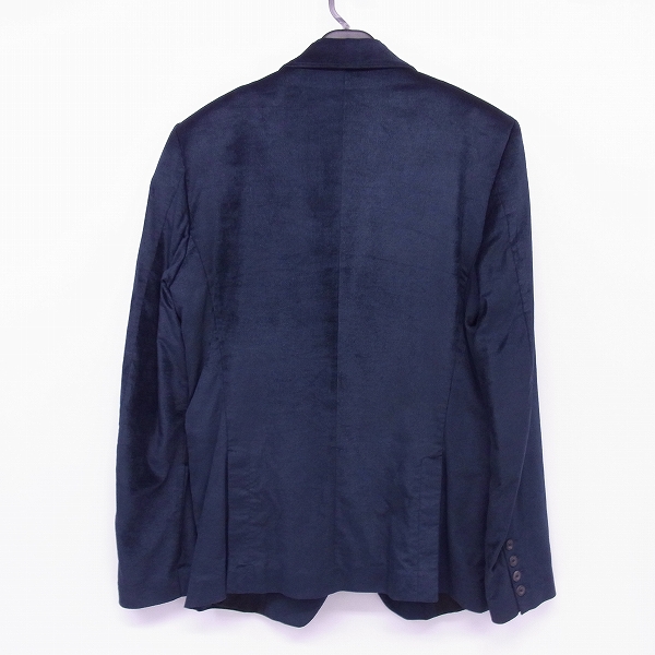 実際に弊社で買取させて頂いたDIESEL BLACK GOLD/ディーゼルブラックゴールド コットン生地テーラードジャケット ネイビー/Lの画像 1枚目