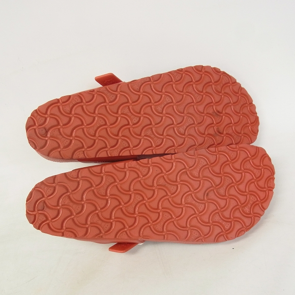 実際に弊社で買取させて頂いたBIRKENSTOCK/ビルケンシュトック ビーチサンダル レッド/41の画像 2枚目