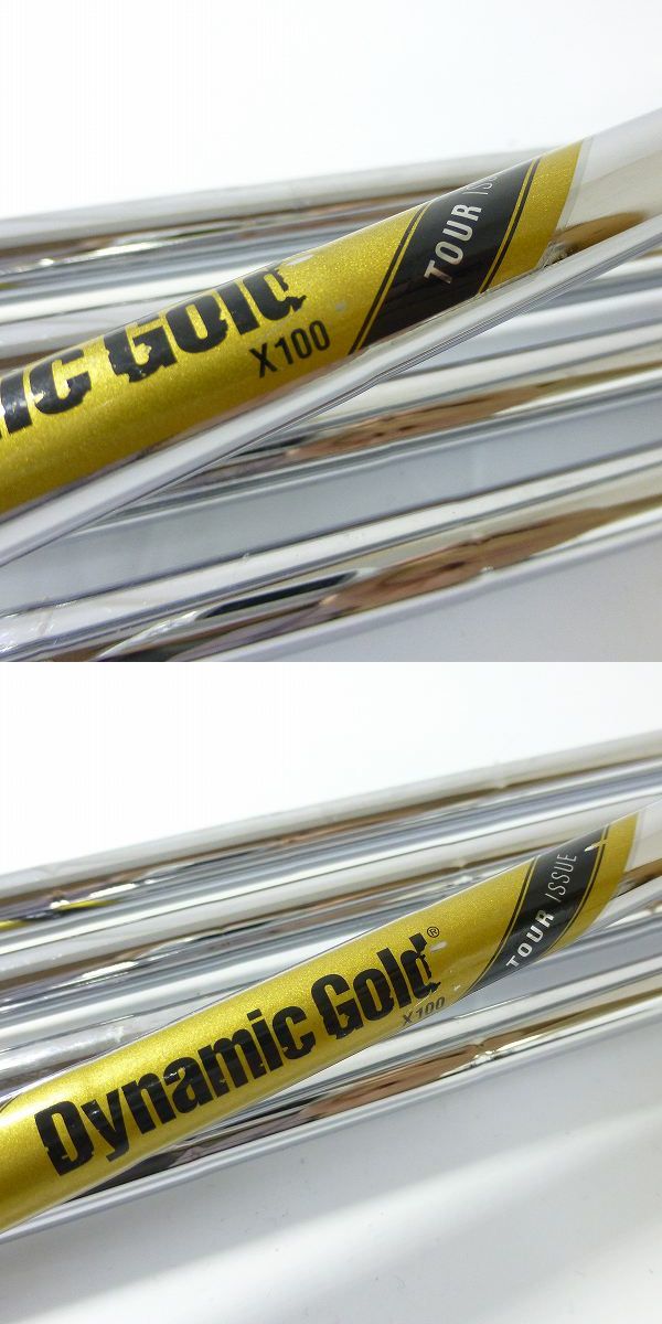 実際に弊社で買取させて頂いたHONMA/本間ゴルフ アイアン5本セット TOURWORLD TW727Vn DynamicGold TOUR ISSUE X100フレックスの画像 5枚目