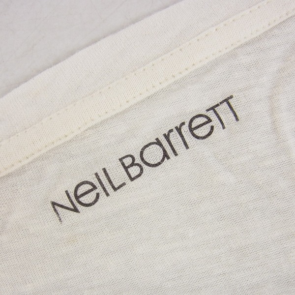 実際に弊社で買取させて頂いたNeil Barrett・Black Barrett/ニールバレット・ブラックバレット 半袖カットソー/長袖シャツ 2点セットの画像 2枚目