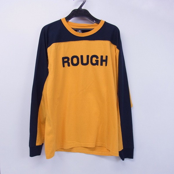 実際に弊社で買取させて頂いた【未使用】RATS/ラッツ ROUGH ワッペン バイカラー長袖 Tシャツ 18RTC-303/M