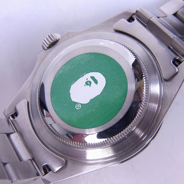 A BATHING APE/エイプ TYPE16 BAPEX/ 時計 サルマリーナ 自動巻き