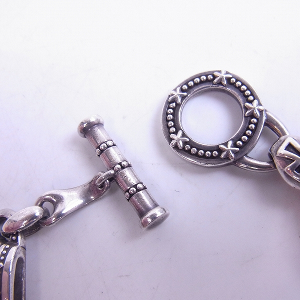 JUSTIN DAVIS×清春　コラボブレスレット Justin Davis - 定価25.3万☆清春着用Justin Davis ユリモチーフ