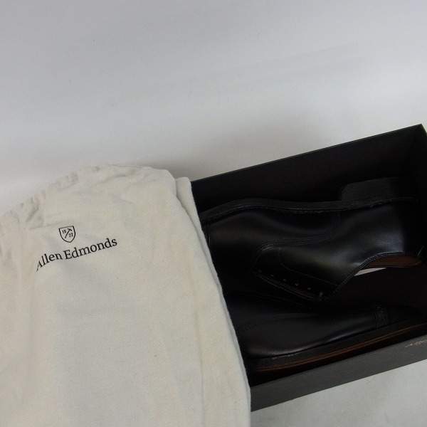 実際に弊社で買取させて頂いたAllen Edmods/アレン エドモンズ 5705  FIFTH AVENUE キャップトウ レザーシューズ 7.5Eの画像 7枚目
