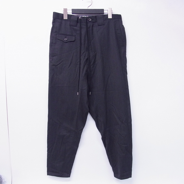 実際に弊社で買取させて頂いたMIHARAYASUHIRO/ミハラヤスヒロ スラックスウールパンツ/44