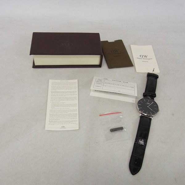 実際に弊社で買取させて頂いたDaniel Wellington/DW/ダニエルウェリントン アナログ クォーツ/腕時計 B40S5の画像 7枚目
