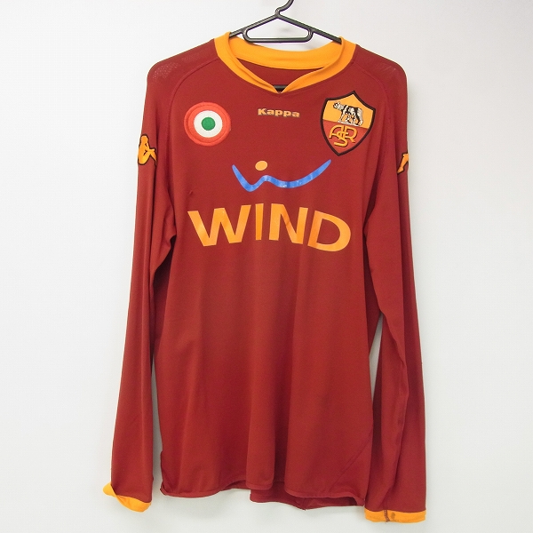 実際に弊社で買取させて頂いたKAPPA/カッパ ユニフォーム ローマ totti/トッティ 背番号10 L