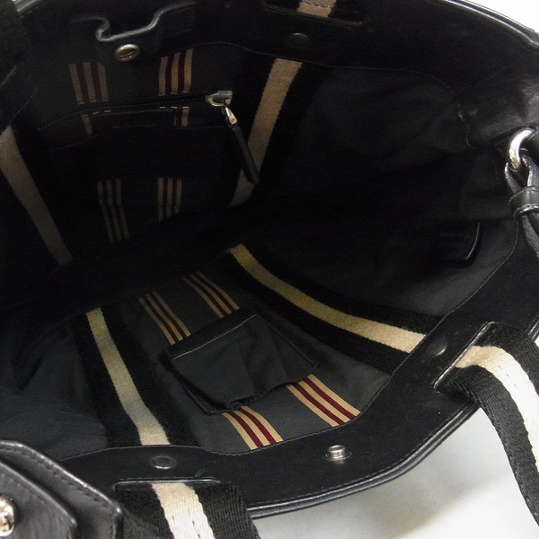 実際に弊社で買取させて頂いたBALLY/バリー 2WAY レザー ショルダー バッグの画像 3枚目