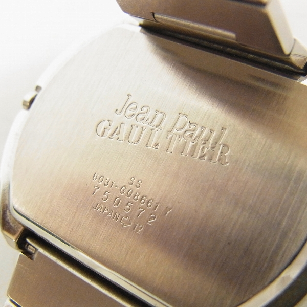 実際に弊社で買取させて頂いたJean Paul GAULTIER/ジャンポールゴルチェ 腕時計 UFO WATCH SILVER【動作未確認】の画像 3枚目