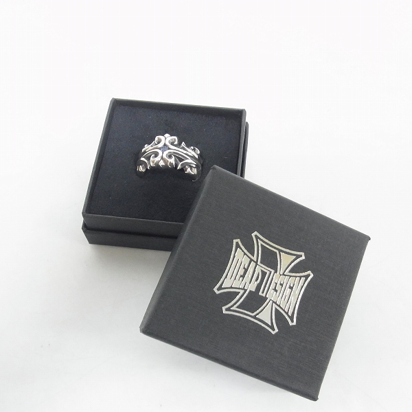 実際に弊社で買取させて頂いたDEAL DESIGN/ディールデザイン 石付き カスタム グラムリップリングの画像 8枚目