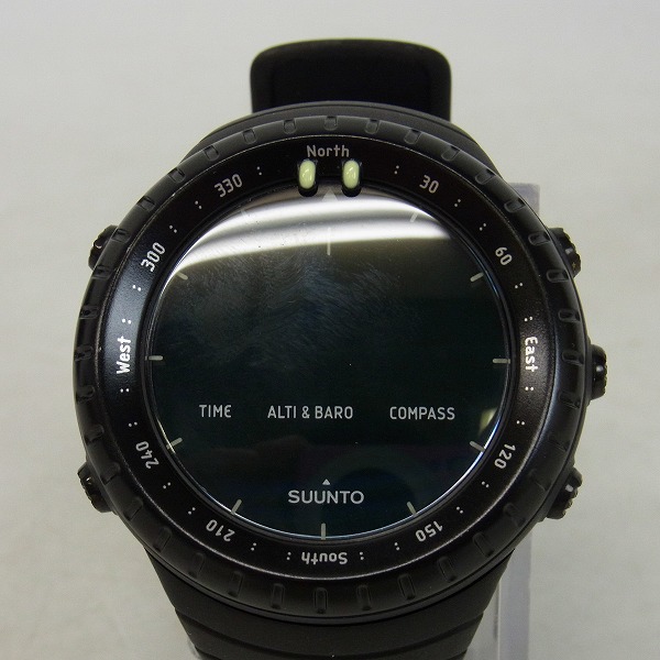 実際に弊社で買取させて頂いたSUUNTO/スント CORE ALL BLACK/コア オールブラック SS014279010【動作未確認】 