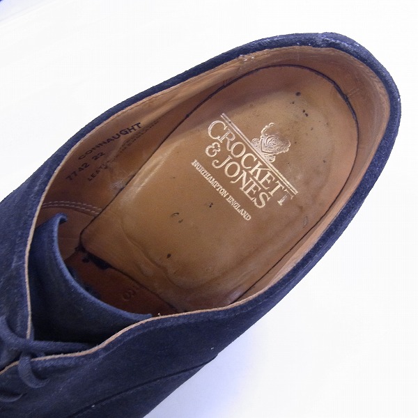 実際に弊社で買取させて頂いたCROCKETT＆JONES/クロケット＆ジョーンズ CONNAUGHT シューズ/9Eの画像 4枚目