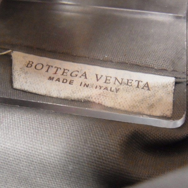 実際に弊社で買取させて頂いたBOTTEGA VENETA/ボッテガヴェネタ イントレチャート コスメ ポーチの画像 7枚目