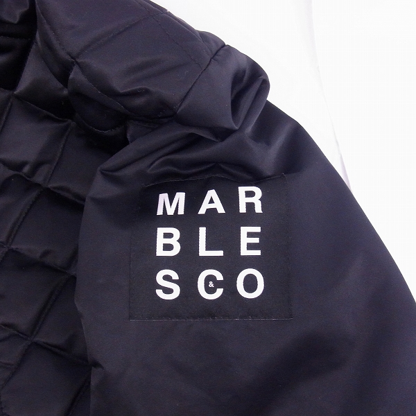 実際に弊社で買取させて頂いたMarbles/マーブルス Random Quilting Rib Bomber/ランダム キルティング リブ ボンバー ジャケット MJK-A1609/Mの画像 6枚目
