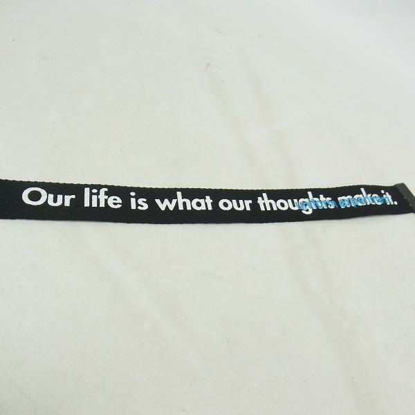 実際に弊社で買取させて頂いたuniform experimen/ユニフォームエクスペリメント 18SS PHILOSOPHY LONG BELT/ガチャベルト UE-180113の画像 2枚目