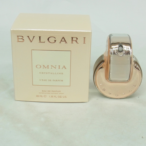 実際に弊社で買取させて頂いたBVLGARI/ブルガリ BVLGARI OMNIA CRYSTALLINE/オムニアクリスタルライン EDP 香水 40ml