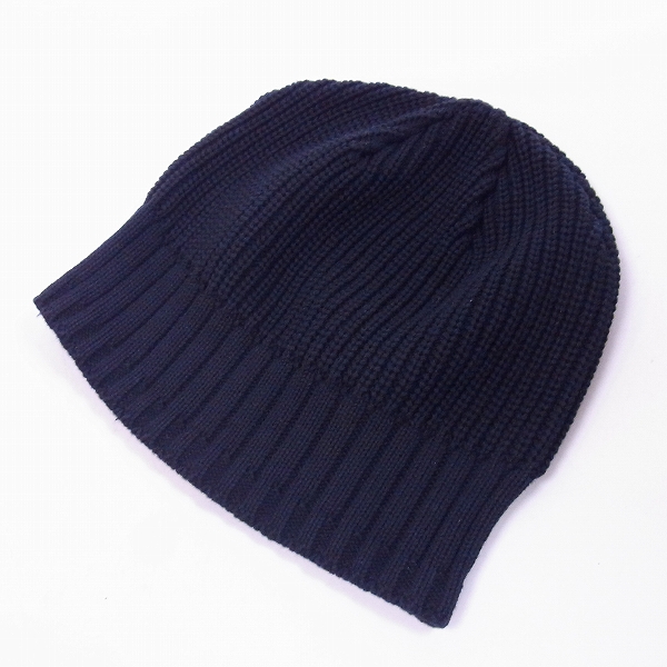 実際に弊社で買取させて頂いたRATS/ラッツ TWO WAVE KNIT CAP コットンニットキャップ /FREEの画像 1枚目