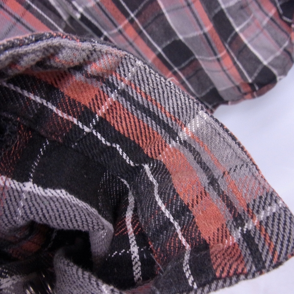 実際に弊社で買取させて頂いたjunhashimoto/ジュンハシモト チェック シャツ/5の画像 5枚目