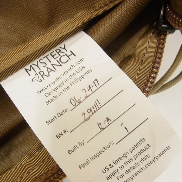 実際に弊社で買取させて頂いたMYSTERY RANCH/ミステリーランチ SCAPE GOAT/スケープゴート バックパックの画像 4枚目