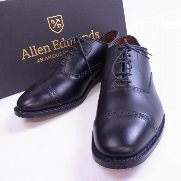 実際に弊社で買取させて頂いたAllen Edmods/アレン エドモンズ FIFTH AVENUE キャップトウ レザーシューズ 5705/9.5