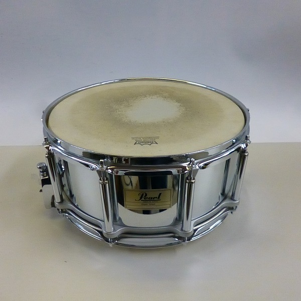 型番不明】Pearl/パール Steel Shell スネアドラム 14x6.5インチの買取 ...