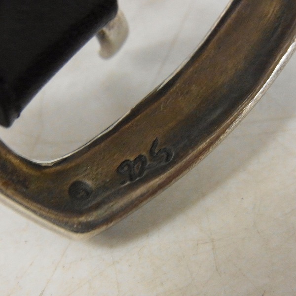 実際に弊社で買取させて頂いたBWL×CRIMIE/ビルウォールレザー×クライミー レザーブレスレットの画像 4枚目