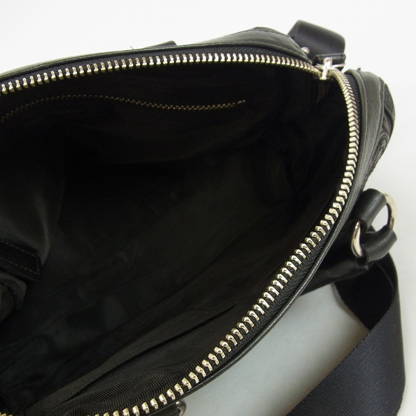 実際に弊社で買取させて頂いたDEAL DESIGN/ディールデザイン　レザー 2WAYショルダーバッグの画像 3枚目