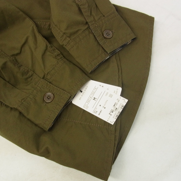 実際に弊社で買取させて頂いたBURBERRY BLUE LABEL/バーバリーブルーレーベル 長袖ミリタリーシャツ/Mの画像 5枚目