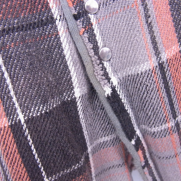 実際に弊社で買取させて頂いたjunhashimoto/ジュンハシモト チェック シャツ/5の画像 4枚目