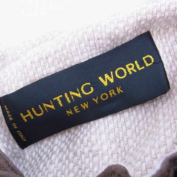 実際に弊社で買取させて頂いたHUNTING WORLD/ハンティングワールド フード付きジャケット/50の画像 2枚目