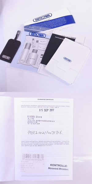 実際に弊社で買取させて頂いたRIMOWA/リモワ CLASSIC FLIGHT/クラシックフライト キャビンマルチホイール スーツケース/キャリー 971.52 35Lの画像 8枚目